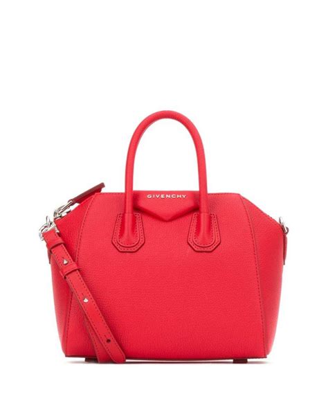 givenchy antigona large red|givenchy antigona mini tote bag.